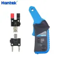 Hantek AC/DC токовые клещи, осциллограф CC-65 CC-650 CC-800 с адаптером типа «банан», полоса пропускания 20 кГц/400 Гц, 1 мВ/10 мА, CC-65 with BNC