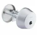 ABLOY CY037C (хром) Цилиндр с заглушкой с внутренней стороны