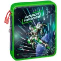 Пенал с наполнением (пишущие принадлежности) Robot Heroes XXL, 23 x 19 x 4см. Материал: искусственная кожа. BRUNNEN (Германия) АКЦИЯ! В подарок Подставка для книг и учебников !