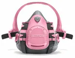 Полумаска RESPIK 802 ( 7502 ) от химии , для покраски, от пыли для фильтров RESPIK / цвет: розовый / размер M