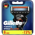 Gillette Сменные кассеты Fusion5 Proglide Для Мужской Бритвы, 6 шт