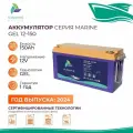 Тяговый аккумулятор Sunways Marine SMB GEL 12В 150Ач аккумулятор для лодки, мотора, 1 шт.