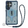 Чехол + шнурок с поддержкой MAGSAFE Uag Pathfinder Clear для Samsung Galaxy S25 Ultra, (Active Blues Lanyard)
