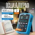 Портативный осциллограф, FNIRSI, DPOX180H, двухканальный, USB, с поверкой