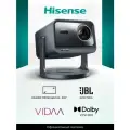 Проектор Hisense C2 PRO 4K Лазерный с яркостью 2600 лм, Dolby Vision, 3D, автофокусом, коррекцией искажений, JBL звуком 20 Вт, голосовым управлением, HDMI/USB