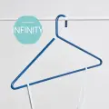 Вешалка-плечики Infinity 40,5х0,7х21,5 см, цвет синий