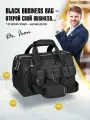 Сумка Dr. IRON 36x22x27 см, 10 отсеков, для инструментов, черная