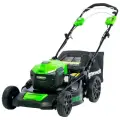 Газонокосилка аккумуляторная Greenworks 46см, самоходная, бесщеточная, АКБ 4 Ач и ЗУ