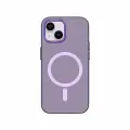 Чехол для iPhone 14 Plus (6.7), Recci Glaze Series with MagSafe, Mate Deep Purple
