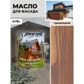 Масло для дерева и фасада Kraskovar Deco Oil Facade Гранатовый 0,75 л для защиты древесины
