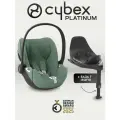 Автокресло Cybex Cloud T i-Size Plus Leaf Green + База Base T