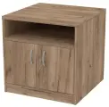 Тумба Меб-фф Тумба для оргтехники ТДО-20 цвет Дуб Крафт Табачный 60/60/60 см