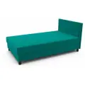 Тахта Прима фокус- мебельная фабрика 140х200х86 см изумрудный велюр