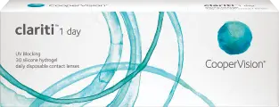 CooperVision Контактные линзы Clariti 1-day (30 линз) 8.6 -2,50