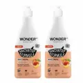 WONDER LAB Экогель для мытья посуды, овощей и фруктов Сливочные фрукты, 550 мл, 2 ШТ