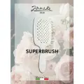 Janeke SUPERBRUSH Щетка для волос, SP226BB , белый, 20,3x8,5x3,1 см