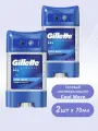Дезодорант Gillette Cool Wave гель, мужской, антиперспирант 70мл, 2шт