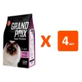 GRAND PRIX ADULT CAT HAIRBALL CONTROL для взрослых кошек для вывода шерсти с индейкой NEW 1,5 кг х 4 шт