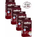 Кофе молотый без кофеина Lavazza Dec Intenso 4 упаковки по 250 г, интенсивный