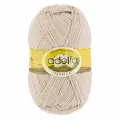 Пряжа ADELIA JESSICA 67% шерсть, 33% полиэстер 5 шт. х 100 г 260 м +- 10 м №17 св. бежевый