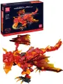 Конструктор Bela Mould King Огненный дракон на дистанционном управлении 485 деталей 13148 60714