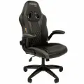 Игровое кресло Chairman game 15 Россия экопремиум черный/серый н. п.