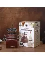 Классическая деревянная кофемолка для ароматного кофе