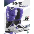 Мотоботы Gaerne SG-12 Purple/Black/White LE 46