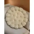 Подушка декоративня Печенье Baby.Eco.Decor / Крекер Печенька круглая песочный