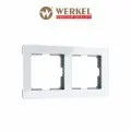 Рамка на 2 поста Acrylic Werkel W0022701 белый