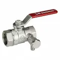 Кран шаровой со сливом Giacomini 3/4 ВР-ВР с рычажной рукояткой DN20 R250SX004