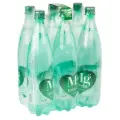 Вода минеральная Mivela Mg++ газированная, ПЭТ, 6 шт. по 1 л