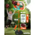 Детское баскетбольное кольцо WiMi, стойка со щитом и сеткой, кольцеброс для дома и улицы
