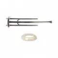 Комплект ТЭН 1,5 кВт (1500 Вт) RF для водонагревателя Thermex HIT, H, Garanterm, под анод М6, фланец 82мм, нерж. + прокладка, 10079K1
