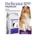 Delicana сух. д/собак средних пород индейка с овощами 15 кг 4362