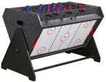 Стол-трансформер Vortex 3-in-1 3 игры: аэрохоккей, футбол, бильярд, 127 х 78.7 х 86.4 см, серый