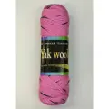 Пряжа Color City Yak Wool 4822 розовый/чёрный штрих (100г/430м, упаковка 5 мотков)