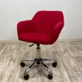 Стул мастера FitBest на колесиках , красный