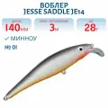 Воблер JESSE SADDLE JE14, вес 28 гр, цвет 01
