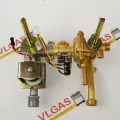 Узел водогазовый (газо-водяная часть) для газовой колонки универсальный для Electrolux NanoPlus 2.0, Zanussi GWH 10 Fonte