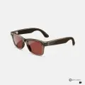 Ray-Ban Met* - Wayfarer - размер L, фотохромные линзы, автозатемняющиеся до арбузно-красного, оправа прозрачный камень