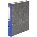 Папка-регистратор BRAUBERG, фактура стандарт, с мраморным покрытием, 50 мм, синий корешок, 220984