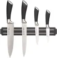 Набор ножей Agness Midnight, 5 предметов, сталь, магнитный держатель