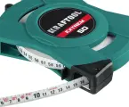Лента мерная Kraftool, сталь, 50м, точность II, с фиксатором