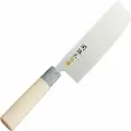 SEKI MAGOROKU GinjuST Нож кухонный НАКИРИ 165мм, молибден-ванадиевая сталь, рук. магнолия