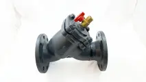 Danfoss 065B7733 - Фильтр сетчатый FVF Ду80 со сливным краном, чугун, фланцевый, Ру16