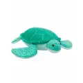 Серия: Морские обитатели. Мягкая игрушка Зелёная морская черепаха, 25 см.