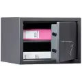Офисный сейф взломостойкий AIKO TSN.30 KL с ключевым замком, 300x435x360мм, формат А4 и Корона