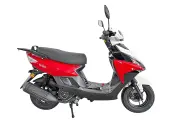 Скутер Corsa RS 49сс красно-белый