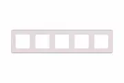 8 шт. Legrand INSPIRIA Розовый Рамка - 5 постов, 673974